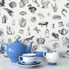 'Alice In Wonderland' Self Adhesive Wallpaper - Oakdene Designs - 1